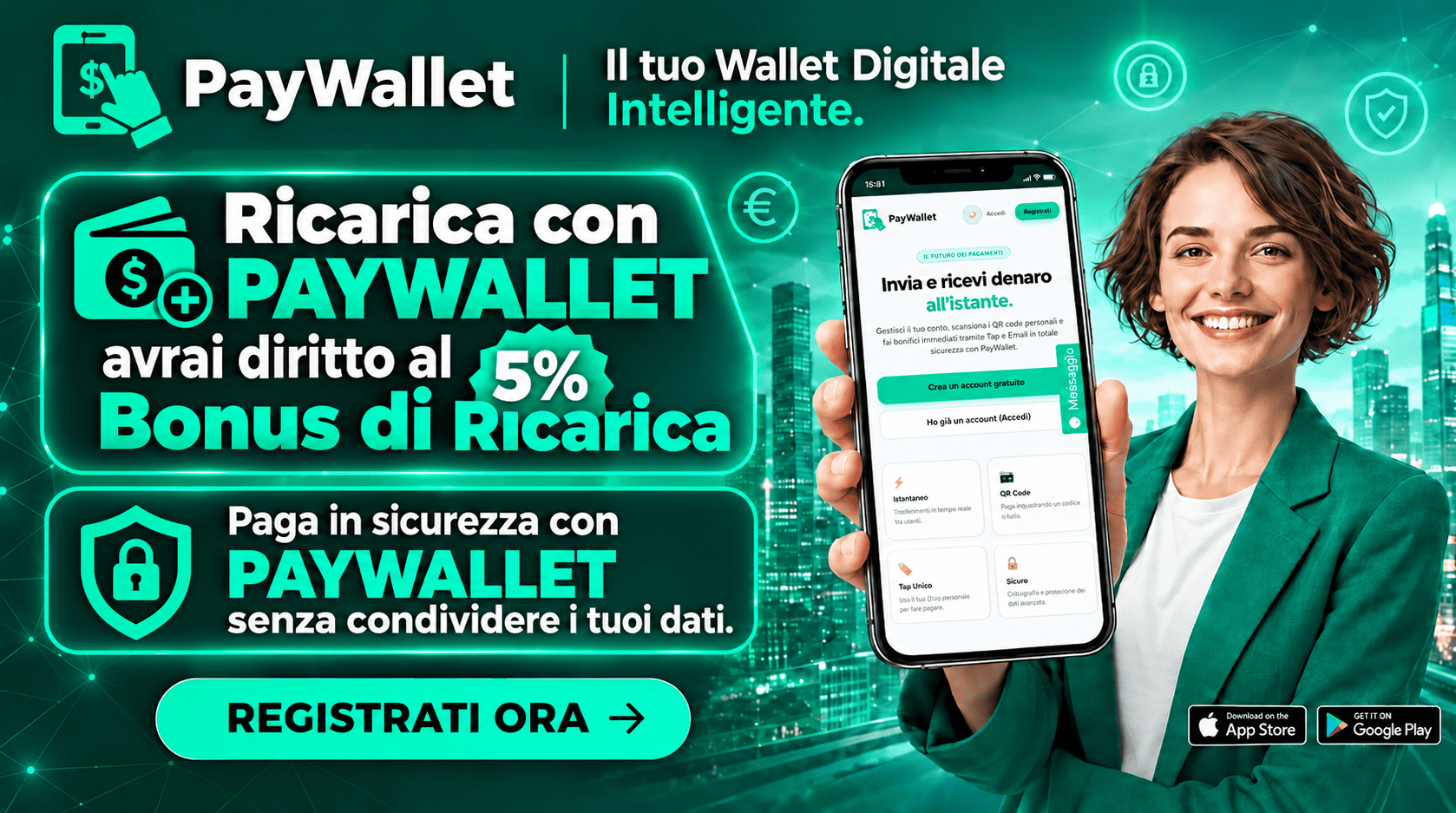 Benvenuto in PayWallet